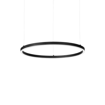 Lampa wisząca RING ORACLE SLIM SP D50 ROUND czarna 3000K 229492 - Ideal Lux